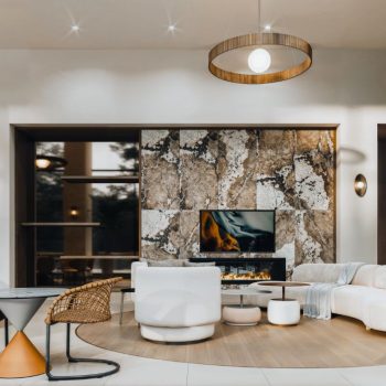 Lounge partagé dans la tour Aria